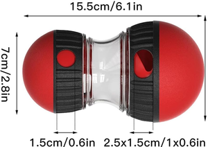 Haddeleme besleyici köpek oyuncak-köpek interaktif gıda topu, yavaş besleyici bulmaca oyuncak, dayanıklı evcil hayvan yemi dağıtıcı - Product Image 2
