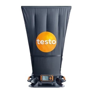 เครื่องวัดความเร็วลมและอุณหภูมิ Testo Airflow Hood 182 x 64 x 40 สำหรับการทดสอบระบบระบายอากาศ - Product Image 1