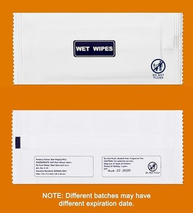 Xách tay mảnh duy nhất ướt lau tinh khiết cho du lịch nhà hàng khách sạn biểu tượng tùy chỉnh không dệt lau mô - Product Image 2