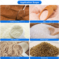 Ligne de production automatique ORME pour le remplissage de bouteilles, pots de lait et de poudre d'épices, et la machine de remplissage et de scellage de poudre pour boissons instantanées