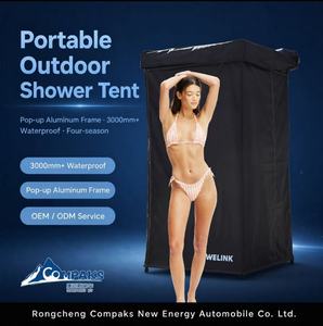 Chinesischer Hersteller Direktlieferung Compaks OEM ODM Gute Bewertungen Agenten willkommen MOQ100 USD80 Tragbares Outdoor-Duschzelt - Product Image 3