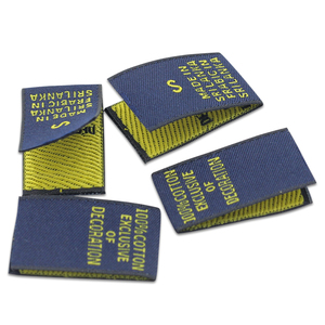 ถุงผ้าโพลีเอสเตอร์แบบพับได้ออกแบบโลโก้ผ้าทอขอบตัดด้วยความร้อนเป็นมิตรกับสิ่งแวดล้อมสำหรับถุงเสื้อผ้าถุงเท้า - Product Image 2