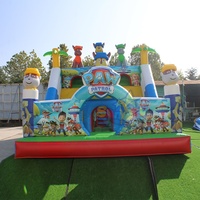 Château gonflable personnalisé Paw Patrol pour enfants