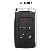 Housse de protection pour clé intelligente en silicone de qualité supérieure, pour clé intelligente, compatible avec Land Rover Range Rover Sport Evoque Defender