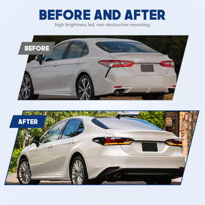 <span class=keywords><strong>Precio</strong></span> de fábrica LED ahumado Dynamic Turn Signal Reverse DRL Lights Luces traseras para <span class=keywords><strong>Toyota</strong></span> <span class=keywords><strong>Camry</strong></span> 2018-UP - Product Image 2