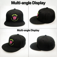 Gorro de Moda Coreana Ajustable Estilo Hip-Hop, Gorra de Diseño Juvenil y Elegante para Hombres y Mujeres, Gorra Snapback