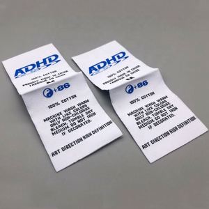 China Factory Wholesale Custom Woven Label and <b>Clothes</b> Label - Product Image 2