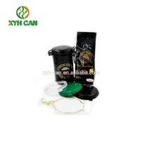 Tasse à café en étain/md5, boîte en étain imprimée, étui de promotion, vente en gros