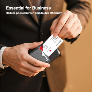 Banque d'alimentation sans fil magnétique 5000mAh Chargeur <span class=keywords><strong>portable</strong></span> 20W PD Charge rapide <span class=keywords><strong>Batterie</strong></span> externe <span class=keywords><strong>avec</strong></span> design de sac à cartes - Product Image 5