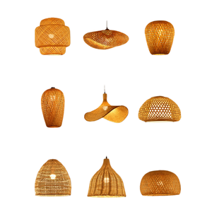 Pendant Lamps, New Chinese-Style Lighting Fixtures, Rattan Zen-Style <strong>Tea</strong> Room Dining , Japanese-Style Art Lan - Product Image 1