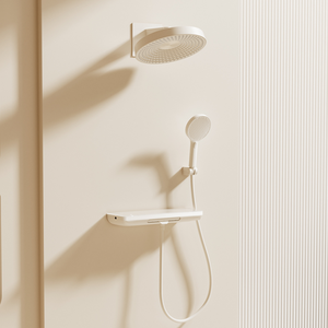 Set Doccia Tedesco - Miscelatore Doccia Bianco Lucido per Bagno - Product Image 6