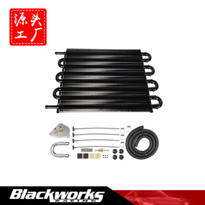 8 Row <b>Pipe</b> Condenser 39.5x25.5cm With Gearbox Connector U Tube For <b>Air</b> <b>Conditioning</b> Retrofit Upgrade - Product Image 4