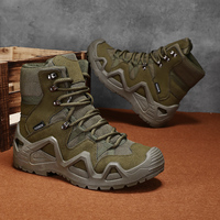 Bottes de Randonnée et d'Entraînement Légères, Imperméables, à Bout Rond, Grande Marque pour Hommes – Chaussures d'Hiver et d'Escalade pour le Désert