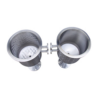 Échangeur de chaleur à film tombant en acier inoxydable pour refroidisseur d'eau à plaques personnalisé, réservoir de refroidissement par immersion, évaporateur à plaques