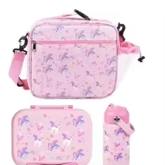 Scatola per il pranzo Bento GAS Cartoon Cute con borsa riutilizzabile a tenuta stagna per bambini, adatta al microonde e per la conservazione. - Product Image 2