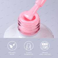 JTING Fournitures pour Salons de Manucure Nouvelle Collection de 6 Couleurs Kit de Vernis à Ongles en Gel en Boîte OEM Personnalisé Bouteille Unique 15ml Marque