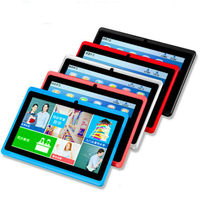 Tablet Android 4.4 Mini Colorida Q88 de 7 Pulgadas a Bajo Precio, 1G 8GB