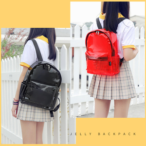 Biểu Tượng Tùy Chỉnh Kẹo Màu Sắc Rõ Ràng PVC Ba Lô Mochilas Trẻ Em Của Bookbag Cô Gái Schoolbag Trẻ Em Ba Lô Trong Suốt Trường Túi - Product Image 6