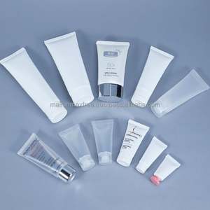 Tube souple d'emballage cosmétique personnalisé, transparent, écologique, biodégradable, pour crème pour les mains, lotion pour le corps, masque facial, rouge à lèvres - Product Image 2