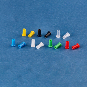 Plastic Universal Dust Cap For 1.25mm Ferrules. Fits LC, MU.White Color...