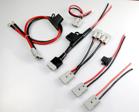 Connecteur de prise à contact en cuivre 50A, 600V, adaptateur double en Y, câble de voiture pour chariots élévateurs, transpalettes, véhicules, faisceau de câbles personnalisable