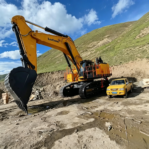 รถขุดตีนตะขาบหนัก Liugong 9125F รุ่น Mining‑Spec พร้อมระบบไฮดรอลิกแบบปรับละเอียดตามแรงกดที่สามารถรับรู้ได้ ห้องโดยสารแบบ ROPS ที่มีแรงดันสูง สำหรับงานขุดเหมือง - Product Image 1