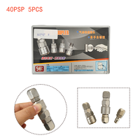 Raccord pneumatique à verrouillage rapide PF SF 1/4" 3/8" 1/2" pour compresseur d'air, type tube, vente directe usine