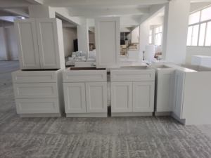 Armarios de cocina de baño de madera, autoensamblados, estándar americano - Product Image 5