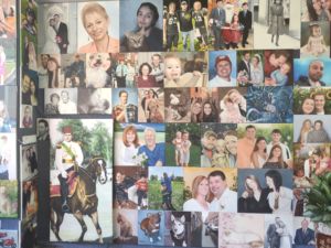 Imágenes de retratos familiares pintura a mano imagen de foto personalizada para retrato pintura al óleo sobre <span class=keywords><strong>lienzo</strong></span> arte de pa - Product Image 2