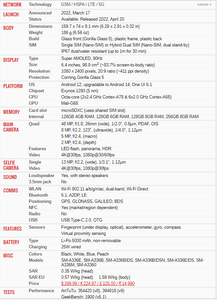 Teléfono Celular Android de Segunda Mano, Original Usado, <span class=keywords><strong>A33</strong></span> 128GB, 2 SIM, Desbloqueado, para <span class=keywords><strong>Samsung</strong></span> <span class=keywords><strong>A33</strong></span> 5G - Product Image 6