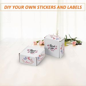 4x4x2 Inches Plain <b>White</b> Shipping <b>Boxes</b> Set of 25, <b>White</b> Corrugated Cardboard Box - Product Image 5