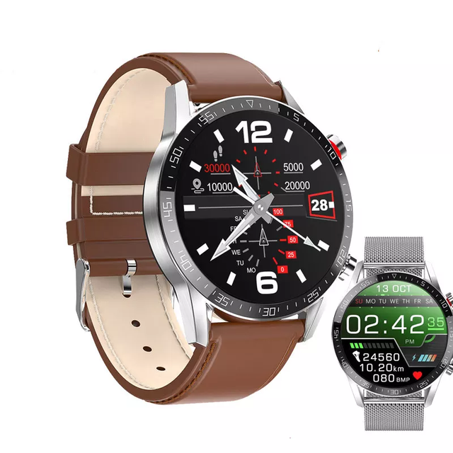 2025 L13 Mens Smart Watch Android Health Care Sport Pedometer Fitness Smart Watch IP68 Waterproof Bracelet Smartwatch