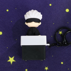 Tùy Chỉnh Âm Thanh Bàn Phím Keychain Dễ Thương Phim Hoạt Hình Acrylic Fidget Keycap Clicker LED Hợp Kim PVC Giải Nén Đồ Chơi Cho Căng Thẳng Cứu Trợ Quà Tặng - Product Image 3