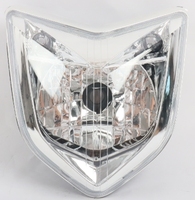 Ensemble de phares avant de moto pour YAMAHA FZ09 MT125 XT250 MT07 FZ8-N R1 YZF-R25 XT600 Modification de phare Feux LED