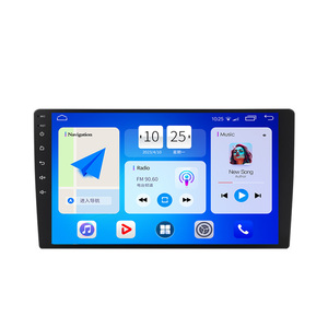 หน้าจอสัมผัสขนาด 10 นิ้ว 2+32G รองรับ 5G WiFi พร้อมระบบนำทาง GPS สเตอริโอ มัลติมีเดีย สำหรับรถยนต์ ระบบแอนดรอยด์ พร้อม DVR รับประกัน 1 ปี ติดตั้งบนแผงหน้าปัด - Product Image 1
