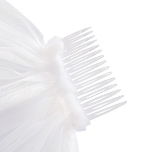 Pettine per Capelli da Sposa, Accessori per Addio al Nubilato, Decorazioni per Doccia Nuziale, Regali di Fidanzamento - Product Image 3