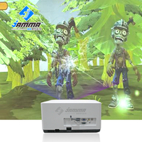 Jeux de projection interactifs, projecteur, jeux de tir à la balle magique interactifs pour enfants, système de projection murale pour l'école, aire de jeux