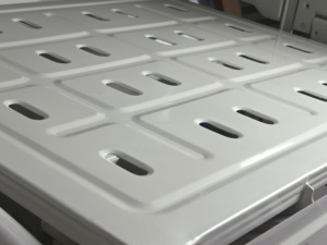 Lit d'hôpital manuel à deux fonctions, vente directe d'usine, <span class=keywords><strong>avec</strong></span> tête de lit et pied de lit en ABS et barre latérale en alliage d'aluminium - Product Image 6