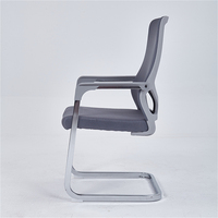 Cadre gris nouvelle chaise de bureau économique de style populaire moderne chaise de commis d'ordinateur