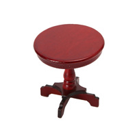 Mini table en bois, meubles miniatures, petite table basse pour poupées de mode et décoration de maison de poupée, jouet DIY