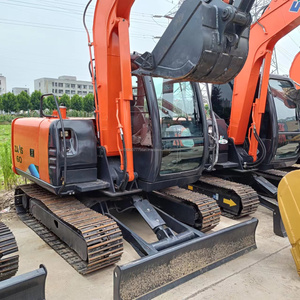 Mini excavatrice Hitachi ZX60 de haute qualité 7 tonnes utilisées hyperkinétiques poids en ordre de marche de 6 tonnes fabriquées au Japon - Product Image 2