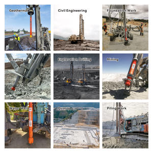 Wontech 공장 가격 <span class=keywords><strong>2</strong></span> "3" 인치 BR2 BR3 구멍 <span class=keywords><strong>DTH</strong></span> 해머 - Product Image 6