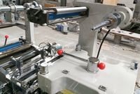 Machine de découpe à plat pour étiquettes adhésives avec protection d'écran à plat et presse de poinçonnage pour étiquettes imprimées