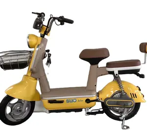 Sepeda listrik 350w 500w 전기 자전거 자전거 피자 배달 오토바이 도매 CE 전기 오토바이 페달
