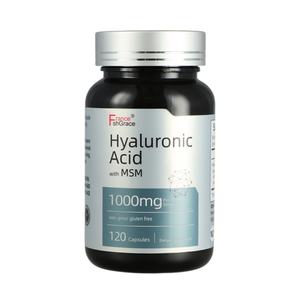 Ácido Hialurónico de Alta Potencia con MSM 1000 mg 120 Cápsulas Apoyo a la Salud para Adultos Suplemento de Ácido Hialurónico - Product Image 4