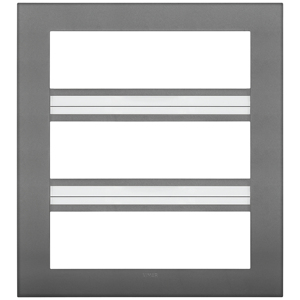 Classic 21M Grey <b>Plate</b> 23.2x21mm Wall <b>Switch</b> Cover Vimar - Product Image 1