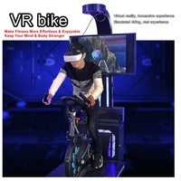 Nouveau simulateur de cyclisme interactif VR/AR 2026 pour jeux sportifs de course, vélo d'exercice dynamique pour parcs d'attractions commerciaux intérieurs