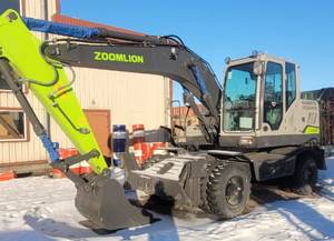 Excavadora Hidráulica de Ruedas Zoomlion ZE150WG de Alto Rendimiento en Oferta - Product Image 5