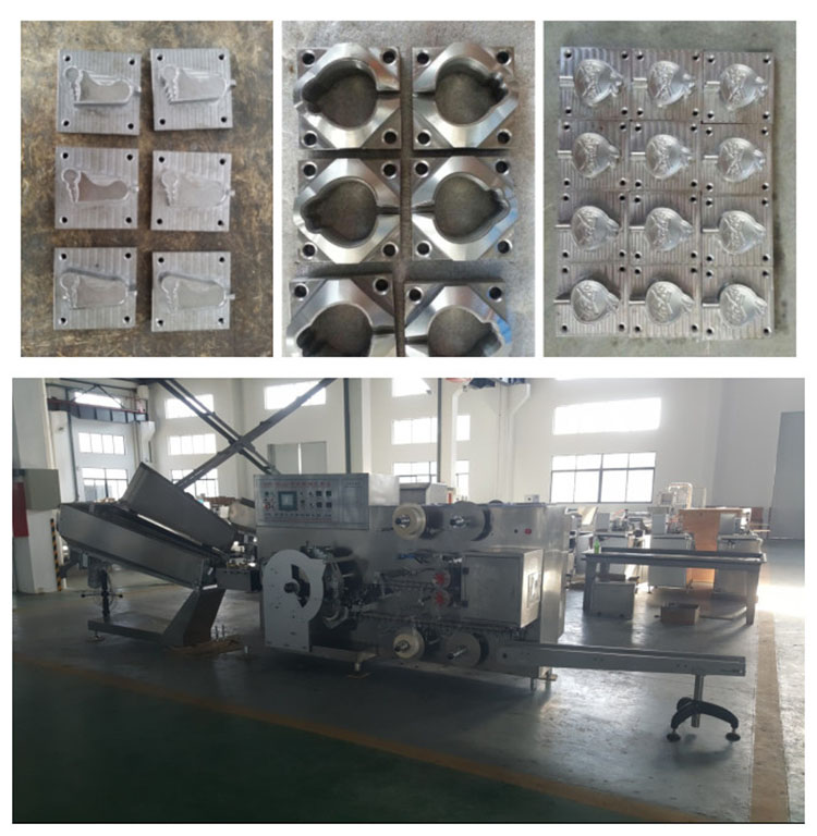 OC-TE600B China Supplier Small Lollipop Making Equipment Most Popular Candy Production Line Lollipop Molding Machine