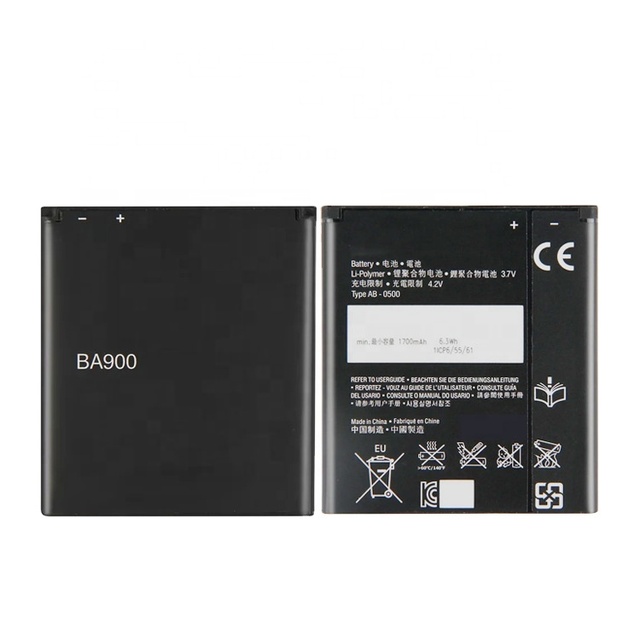 BA900 cell phone battery for Sony Ericsson Xperia TX LT29i J ST26i L S36h